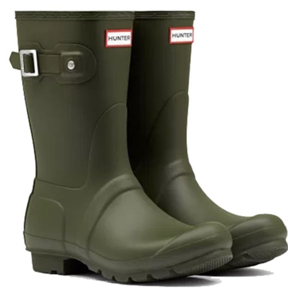 Short Matte Original Hunter Boots